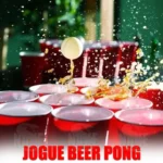 Copo Americano Beer Pong Red Cup 50un Vermelho Azul Preto