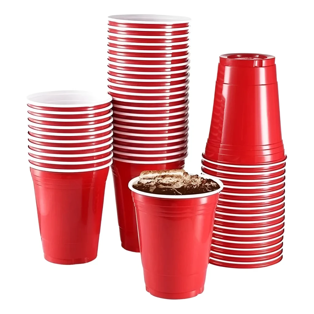 Copo Americano Beer Pong Red Cup 400ml C/25un Copo Americano Beer Pong Red Cup 400ml C/25un