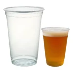 Copo Chopp Descartável 400 Ml Cerveja Festa Resistente 100u - Transparente