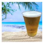 Copo Chopp Descartável 400 Ml Cerveja Festa Resistente 100u - Transparente