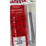Copo Com Tampa 150ml Prafesfa Transparência E Elegância 100u
