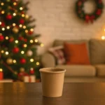 Copo Papel 110ml Café Expresso Chá 100copos Biodegradável Cor Kraf