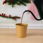 Copo Papel 110ml Café Expresso Chá 100copos Biodegradável Cor Kraf