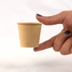 Copo Papel 110ml Café Expresso Chá 100copos Biodegradável Cor Kraf