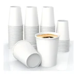 Copo de Papel 180ml Branco Descartável Papel Biodegradável Bello Festas C/ 100un