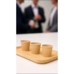 Copo Papel 60ml Café Expresso Chá 100copos Biodegradável Cor Kraft