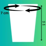 Copo Papel 180 Ml Biodegradável Descartável Ecológico 100 Un