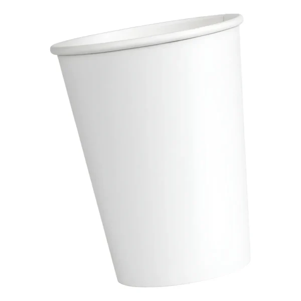 Copo De Papel Biodegradavel 200ml Branco - Pacote Com 50und