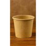 Copo Papel 200ml Café Expresso Chá 100copos Biodegradável Cor Branco