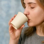 Copo Papel 200ml Café Expresso Chá 100copos Biodegradável Cor Branco