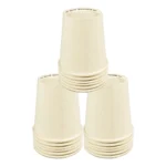 Copo Papel 200ml Café Expresso Chá 100copos Biodegradável Cor Branco