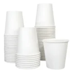 Copo De Papel Branco 200ml *biodegradável - 50 Un