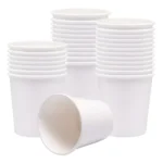 Copo Papel Branco 60ml Biodegradável Térmico Café 100un