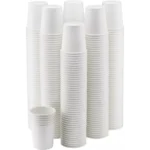 Copo Papel Branco 60ml Biodegradável Térmico Café 100un