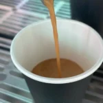 Copo Papel Descartavel 200ml P/ Cafe C/100un Qualidade Preto