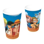 Copo De Papel Festa One Piece - 200 Ml - 8 Unidade