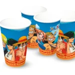 Copo De Papel Festa One Piece - 200 Ml - 8 Unidade