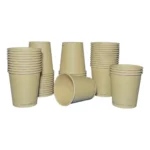 Copo De Papel Fibra De Bambu 210ml *biodegradável - 100 Un