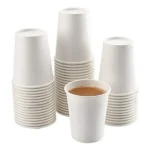 Copo Papel 200ml Branco Café Água Suco Bio Térmico - 50 Unid