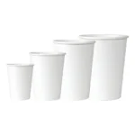 Copo Papel para Cafe Branco 200ml Descartavel com 100un