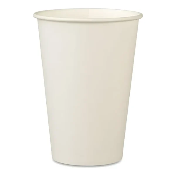 Copo Papel para Cafe Branco 200ml Descartavel com 100un