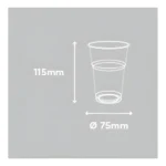 Copo Descartável Plástico 300ml Supremo Prafesta Com 40un