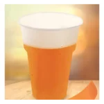 100 Copo Descartável Supremo Cristal 200ml Semi Acrílico