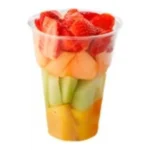 60un Copo Descartavel Supremo Cristal 400ml Semi Acrilico