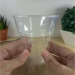 60un Copo Descartavel Supremo Cristal 400ml Semi Acrilico