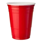 Copo Descartável Trik Trik Copo Americano Americano De 400ml Cor Vermelho Kit Com 50 Unidades