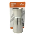 Copo Dosador Duplo Inox 30/60ml - Perfeito Para Drinks