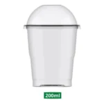 Copo E Tampa Bolha 200ml Pote Da Felicidade - 20 Unid