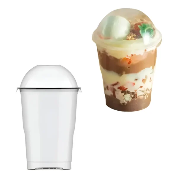 Copo E Tampa Bolha 200ml Pote Da Felicidade - 20 Unid