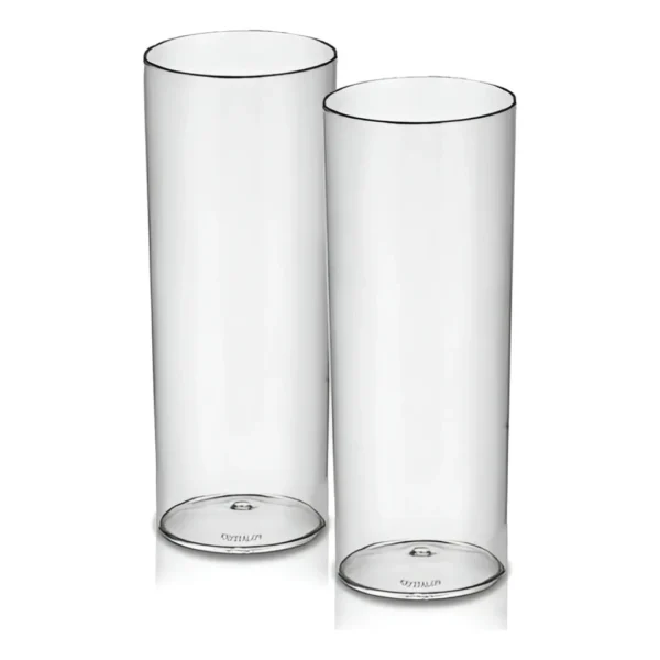 Copo Long Drink Com 52 Copos Cristal, Festa, Para Transfer