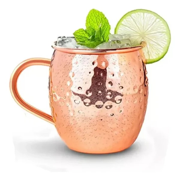 Copo Moscow Mule 450ml Drink Cor Rose Gold