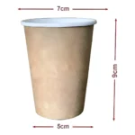 Copo Papel Biodegradável Térmico Água/café/chá 200ml C/200un