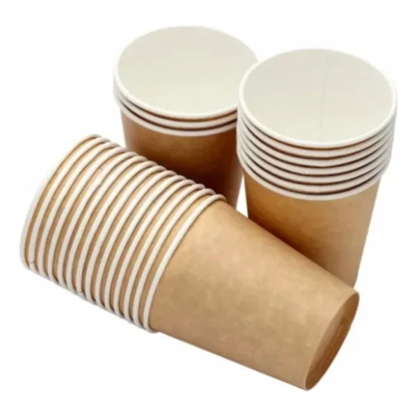 Copo Papel Biodegradável Térmico Água/café/chá 200ml C/200un