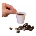 Copo Papel Biodegradável Térmico Café / Chá 60ml Branco C/50