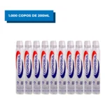 Copo Plástico 200ml Ps Branco C/1.000 Unidades