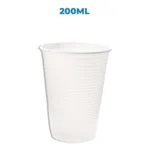 Copo Plástico 200ml Ps Branco C/1.000 Unidades