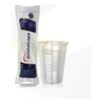 Copo Plástico Descartável Transparente 200ml P/ Água - 100un