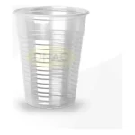 Copo Plástico Descartável Transparente 200ml P/ Água - 100un