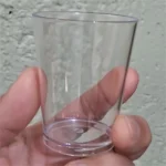 Copo Shot Acrílico 70ml Liso Para Transfer E Personalização