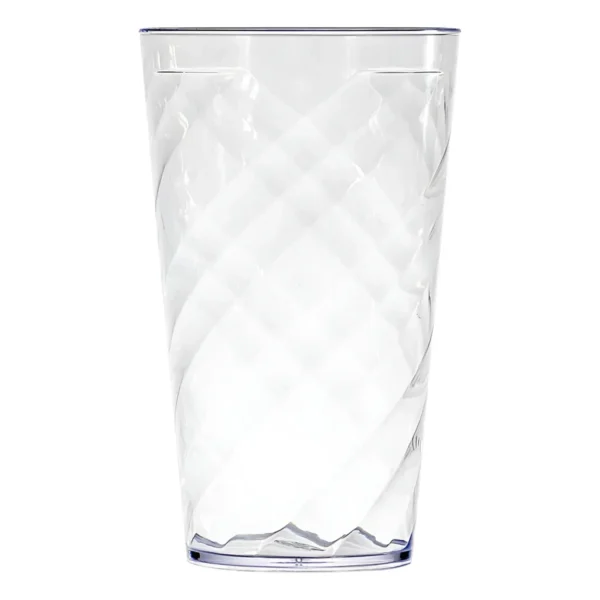 Copo Twister Acrilico Colorido 500ml - 20 Unidades