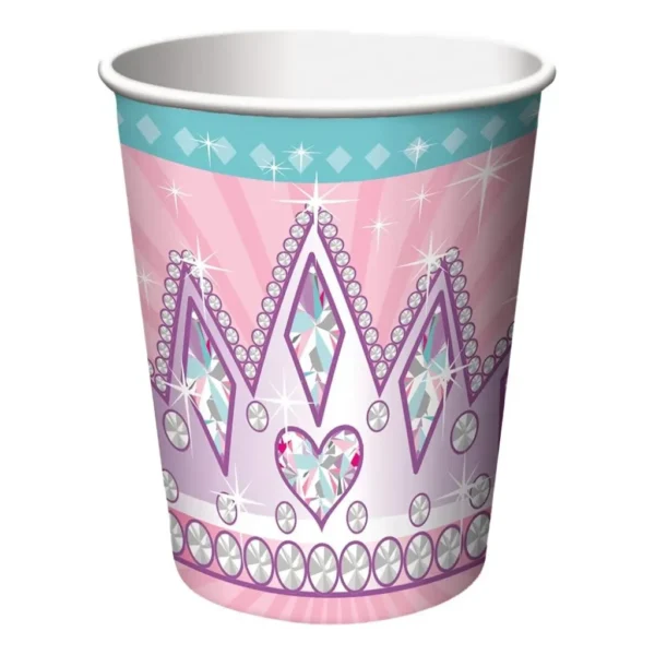 Copos De Festa Princesa Com Conversão Criativa De 8 Unidade