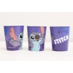 Copinho Stitch Copo De Papel 200ml Pct C/ 8 Festcolor Morado