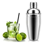 Coqueteleira Bar Man Profissional Inox Drink Caipirinha Bar Cor Prateado