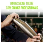 Coqueteleira Boston Profissional Inox Para Drinks, Coquetéis, Bar E Bartender - Avb Shop