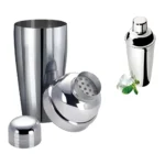 Coqueteleira Inox 750ml Drinks Caipirinha Bar Coquetel