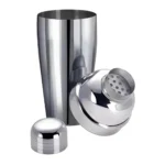 Coqueteleira Bar Inox 750ml Reforçada Drinks Caipirinhas Cor Prateado